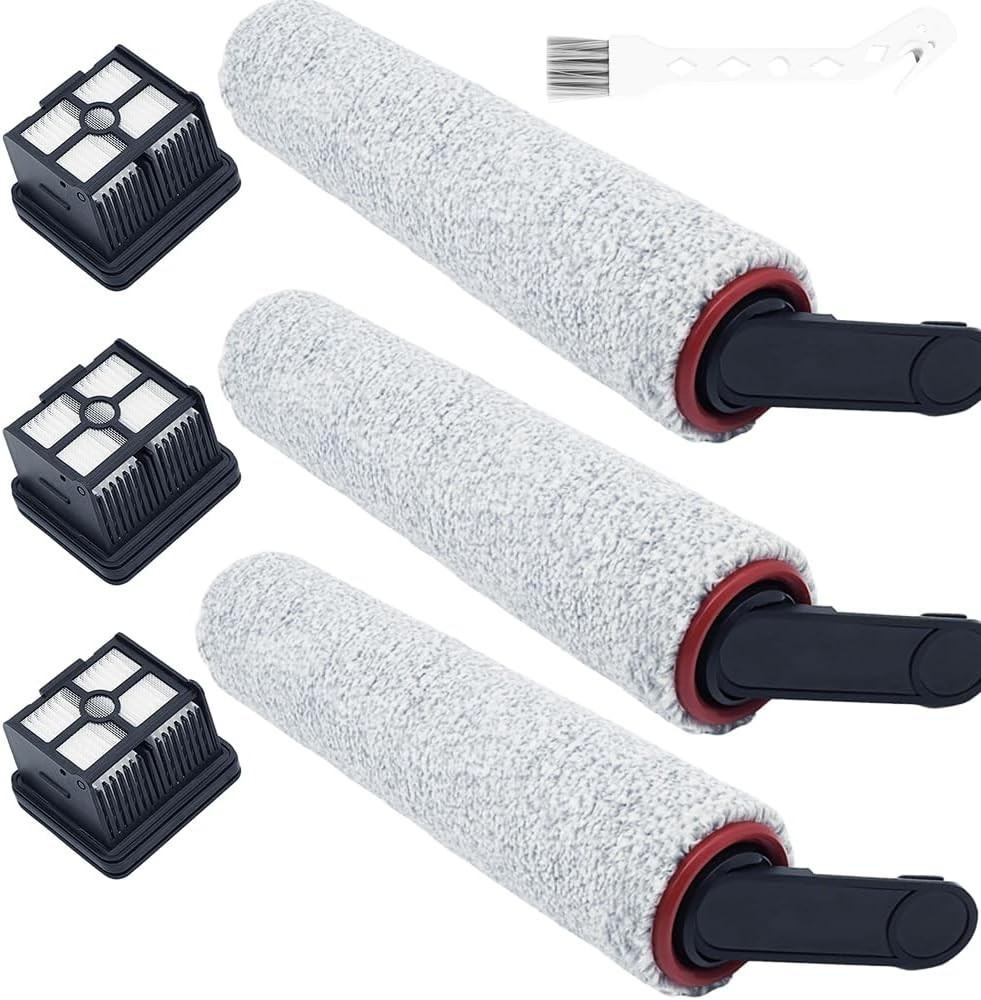 Replacement Brush Roller & Filter for Dreame H12 Pro, Dual, G10 Pro | Wet Dry…
