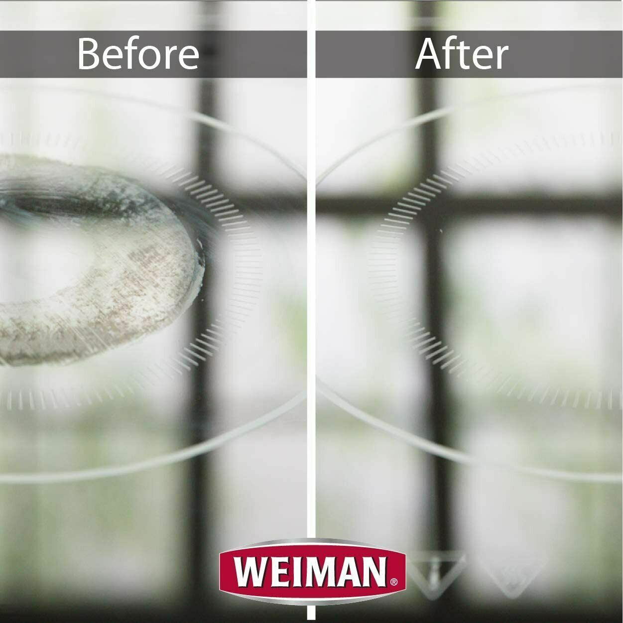 2-Pack~ WEIMAN Glass Ceramic Stove Range COOK TOP DAILY CLEANER Polish & Protect