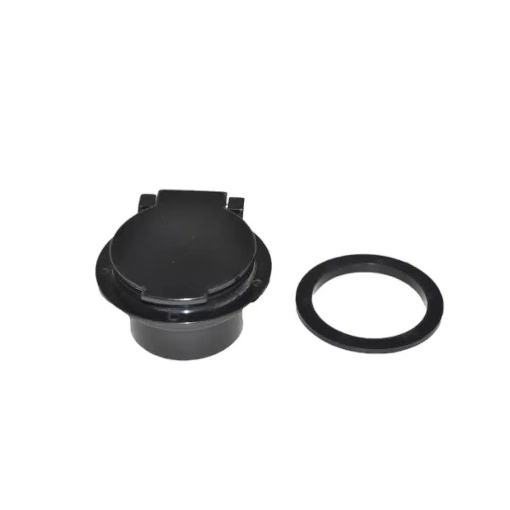 1 Central Vac 105141 Utility Inlet- Plastic Central Vac Central Vac