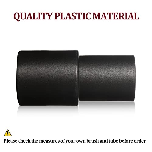 2 Pieces Vacuum Cleaner Adapter 35 (1-3/8 Inch) mm to 32 mm (1-1/4 Inch) for