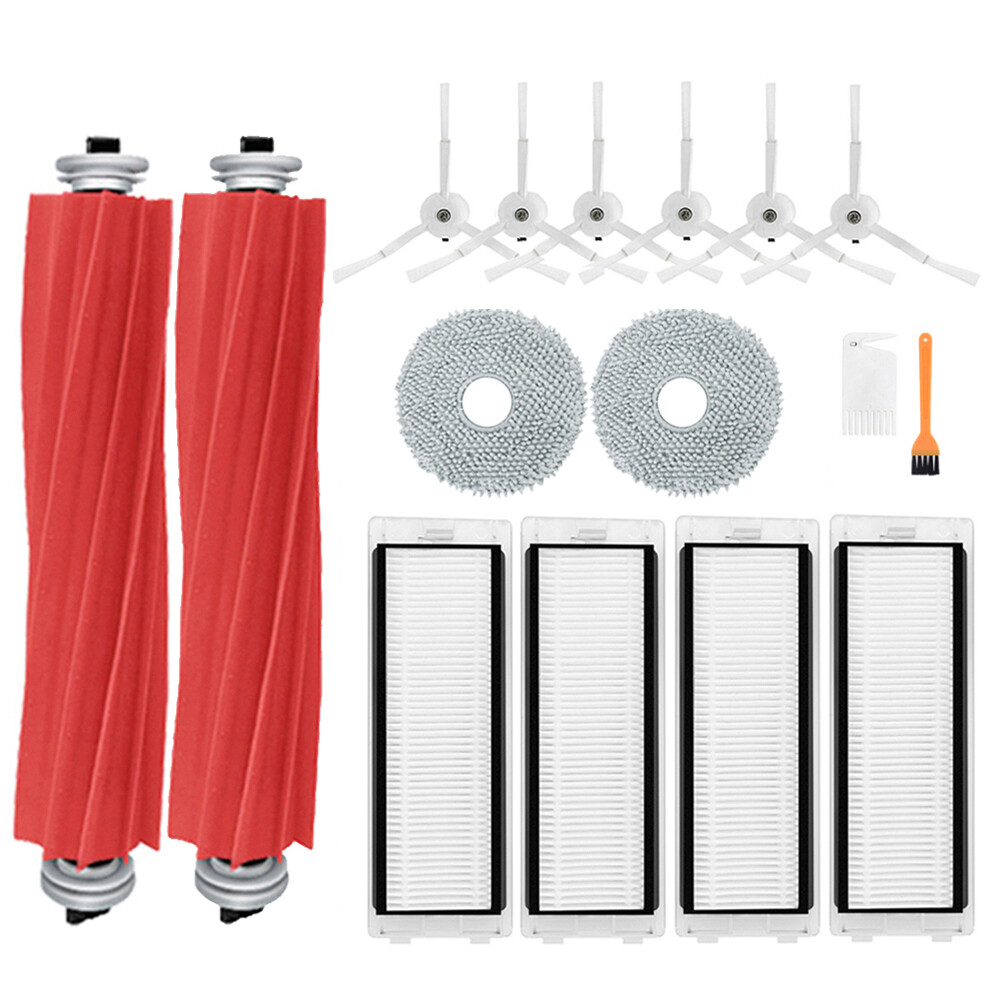 For Roborock P10 / Q Revo Robot Vacuum Cleaner Main Roller Brush Filter Bag Kit
