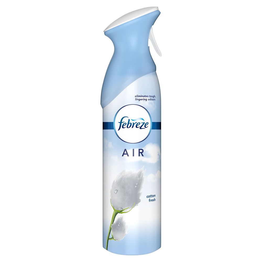Febreze Air Freshener – Cotton Fresh Scent, 8.8oz