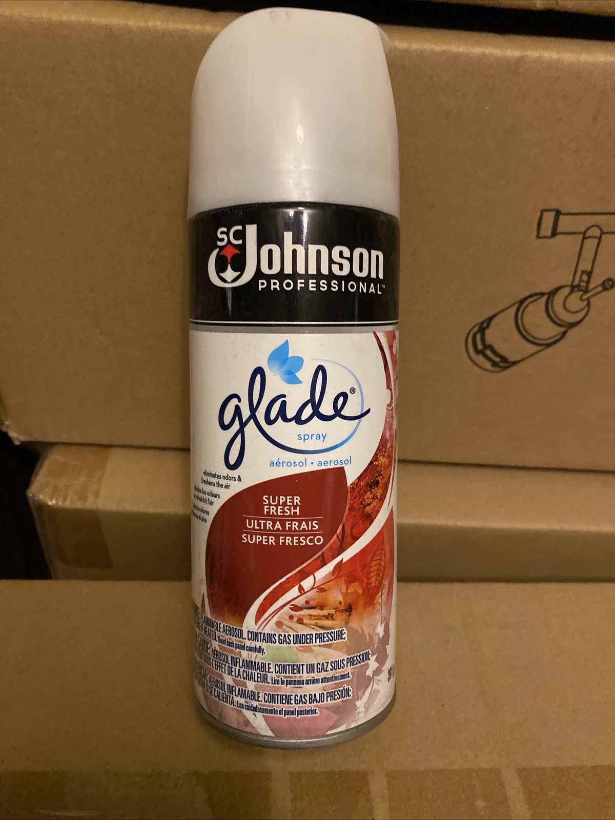 Glade 13.8 Oz Super Fresh Spray