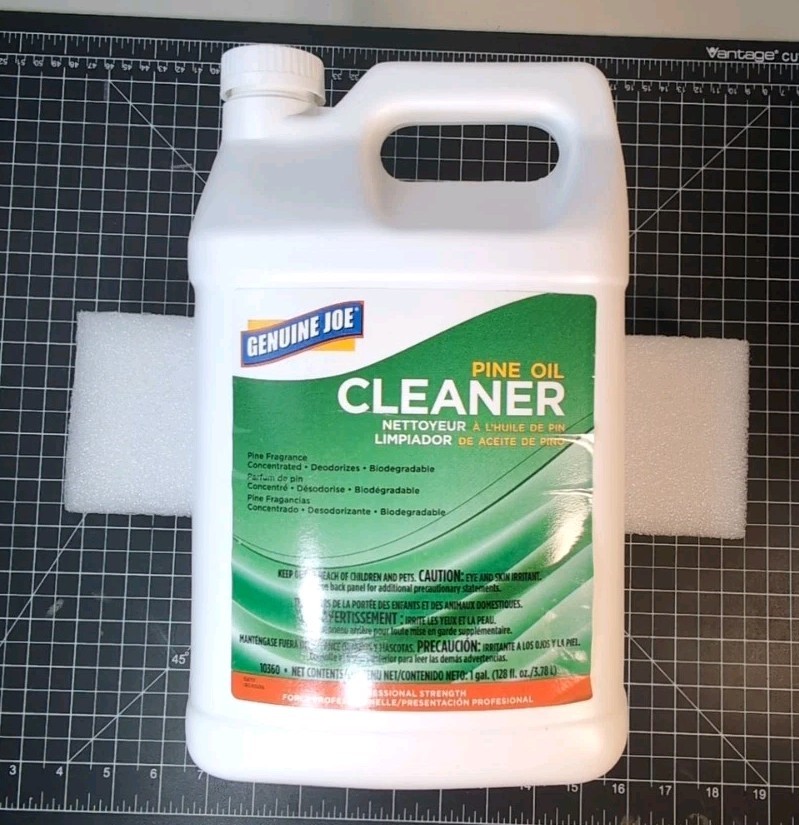 Brand New Genuine Joe Pine Oil Cleaner 1 Gallon Professional Strength Pine Scent