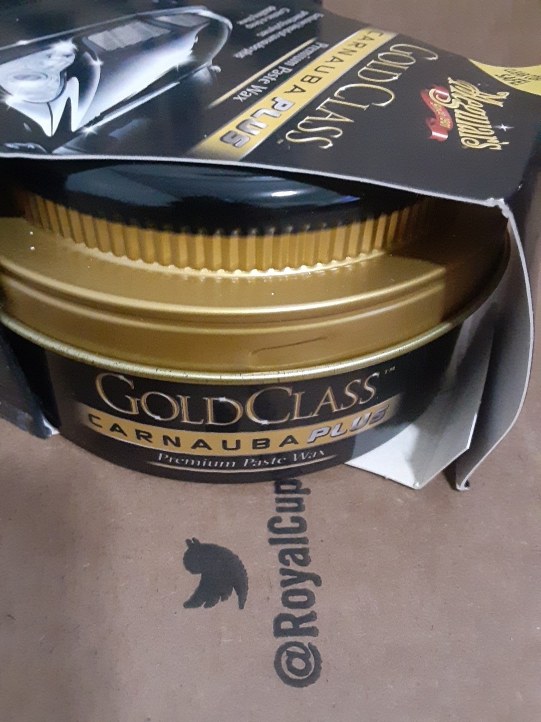 Meguiar’s GOLD CLASS CARNAUBA PLUS Premium Paste Car Wax HIGH QUALITY Brand New