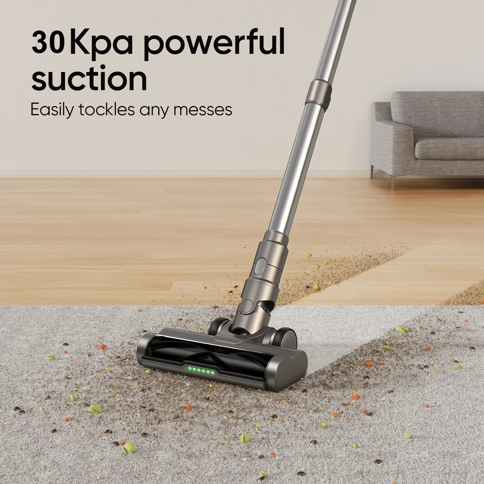 MOOSOO TD1-Mate Cordless Lightweight 6-in-1 Stick Vacuum. 420W 30Kpa