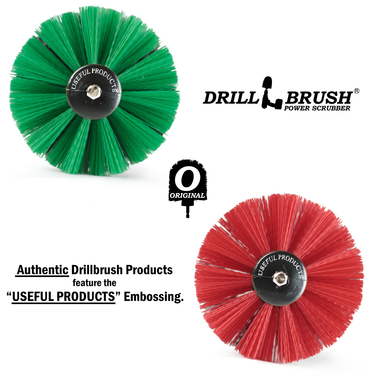 Drill Brush Cordless Drill Powered Brushes -Kitchen Surfaces -Patio, Deck,Garden