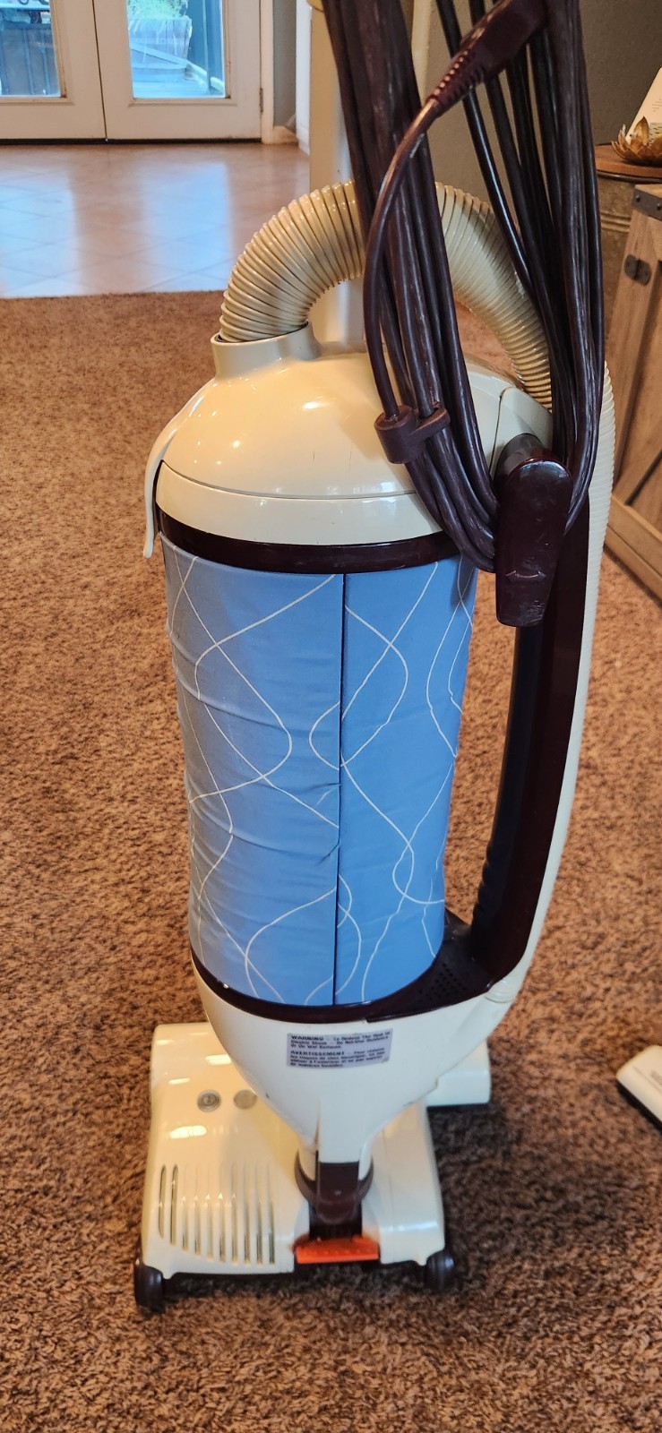 SEBO Felix 1 ET1 Premium Upright Vacuum Cleaner Bagged In Blue Made In Germany