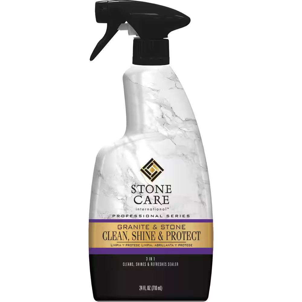 24 Oz. Granite and Stone Clean, Shine and Protect Spray