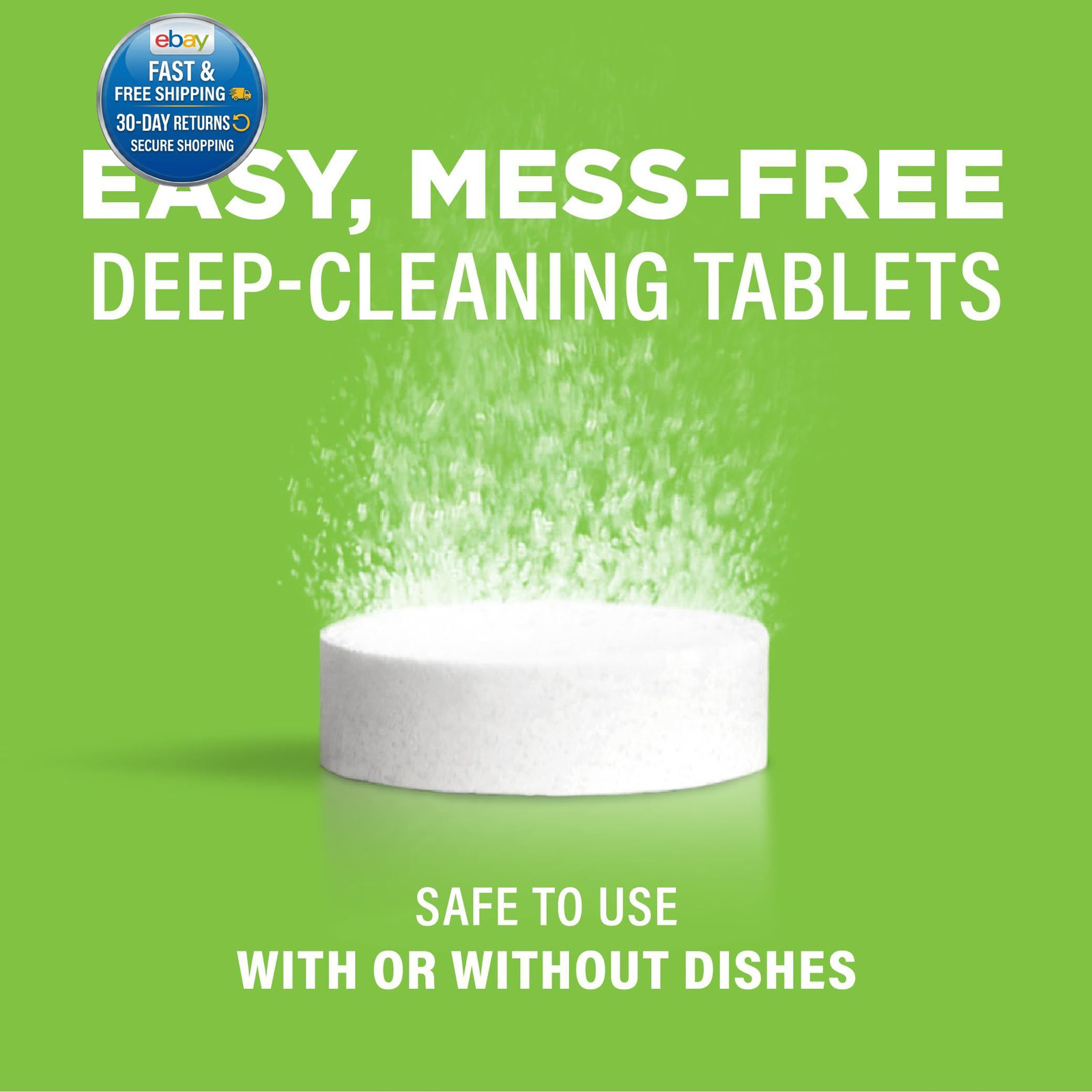Dishwasher Cleaner, Helps Power Away Odor 6 Count (Pack of 1), Other