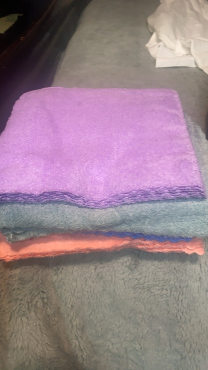 Set of 40 Pack Microfiber Cleaning Cloths Car Detailing Polishing Towels