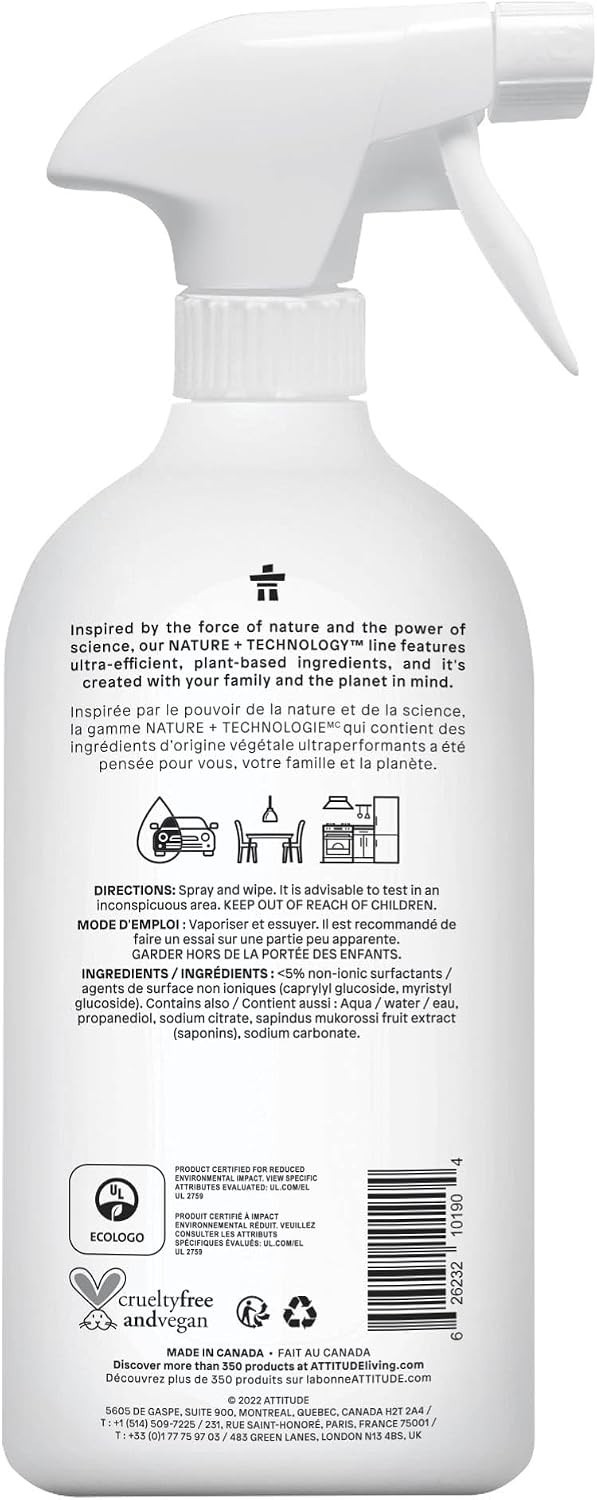 Multipurpose Cleaner Spray – EWG Verified, 94% Plant-Based – 27.1 Fl Oz