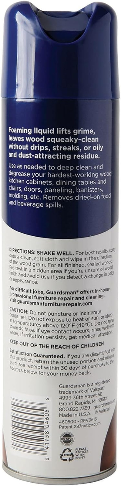 Guardsman Deep Cleaning Wood Cleaner for Cabinets, Furniture, Tables, and Other