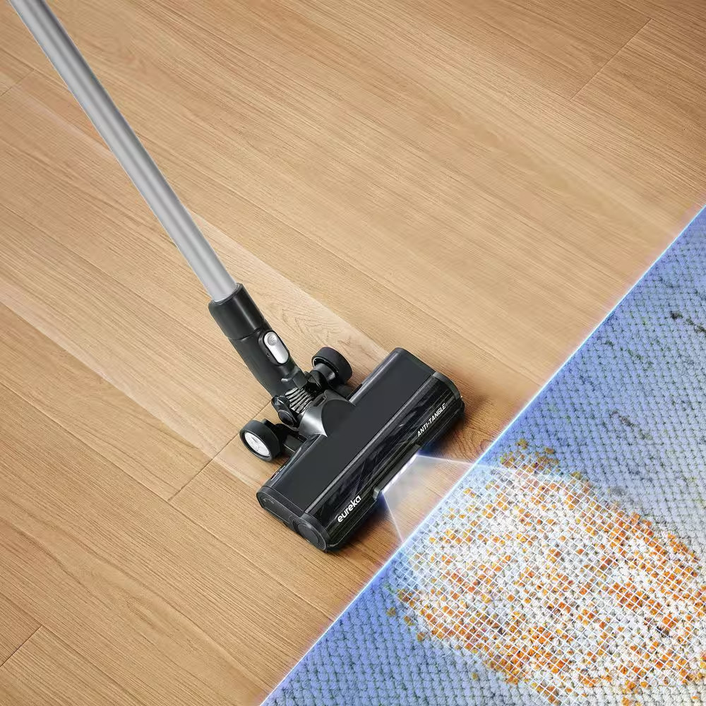 Reactisense Bagless Cordless HEPA Filter Stick Vacuum for Hard Floors & Carpets