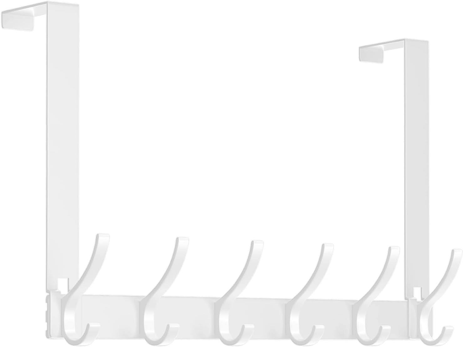 Over the Door Hooks – NO NAIL over Door Hanger Holder,No ASSEMBLY REQUIRED Large