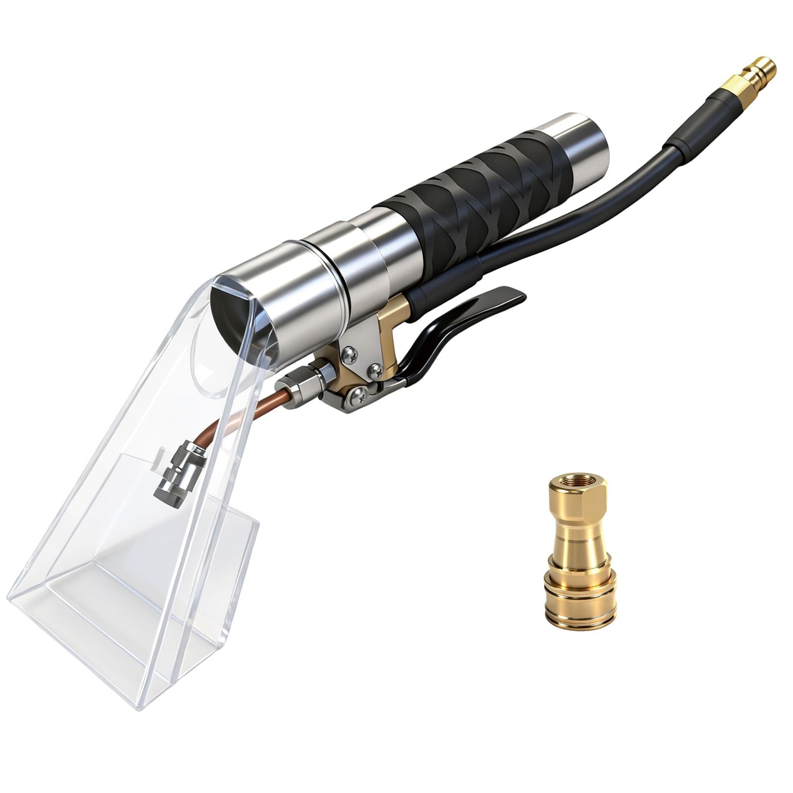 Upholstery Carpet Extractor Wand For Auto Detailing Cleaner Clear Head