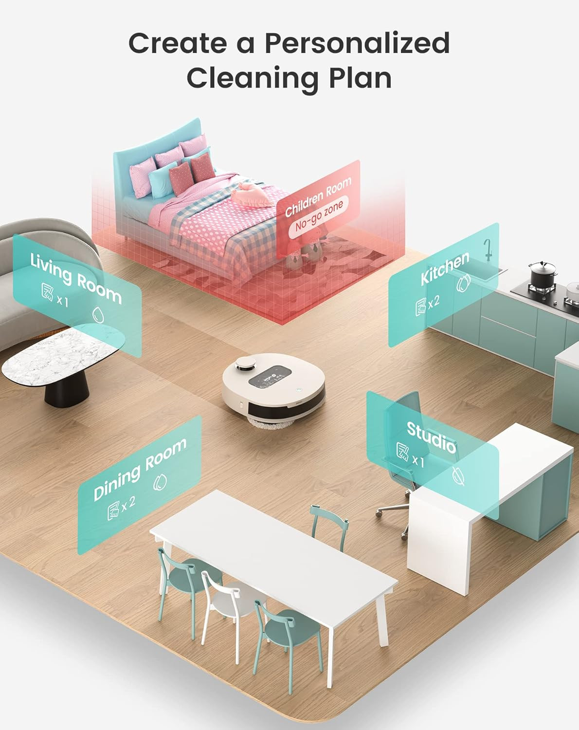 Self-Cleaning Robot Mop with LiDAR Mapping & Hot Air Drying