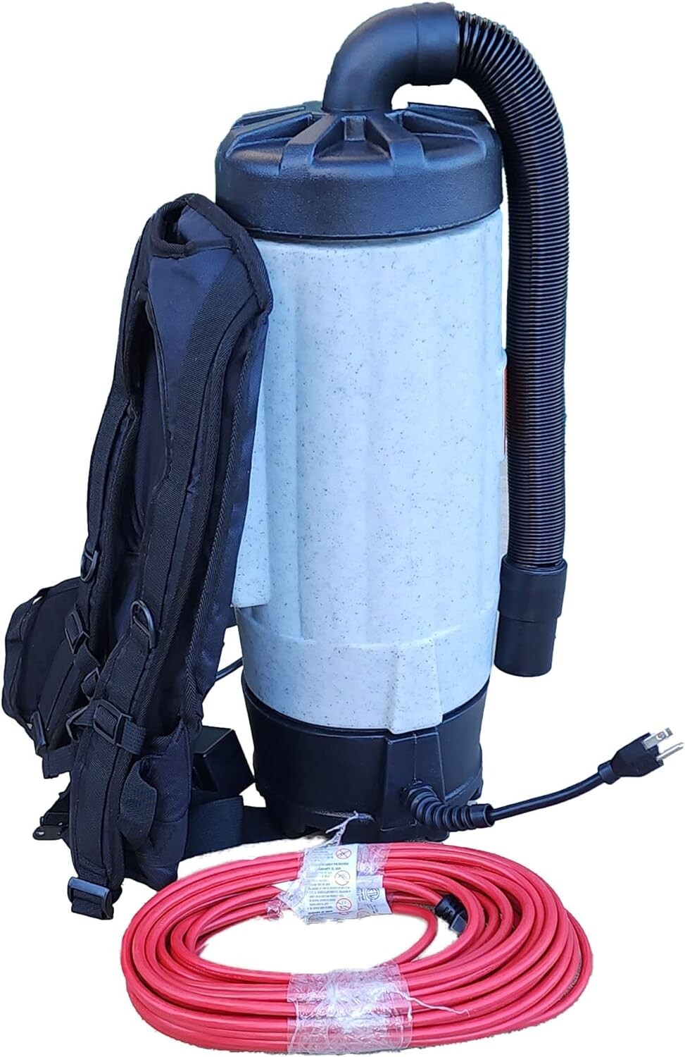 JaniSource Back Pack Vacuum 6.5 Quart, 115V, w/Tool Kit