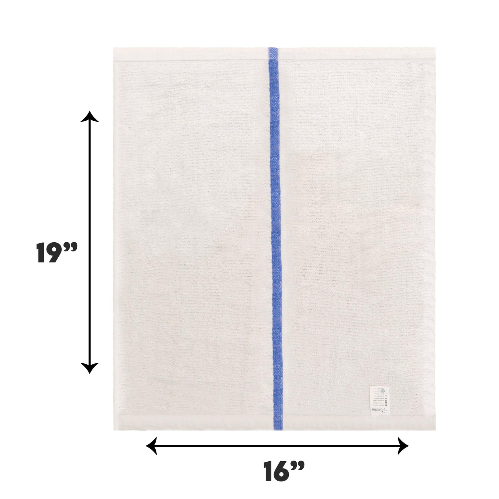 Bar Mop Towels – 12 Pack (16″x19″) – 100% Cotton High Absorbency Kitchen Towe…