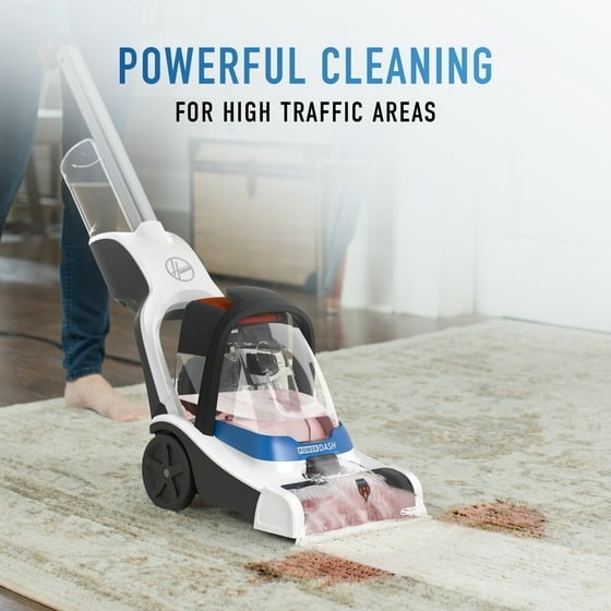 Hoover PowerDash Pet Compact Carpet Cleaner, Lightweight Upright Shampooer