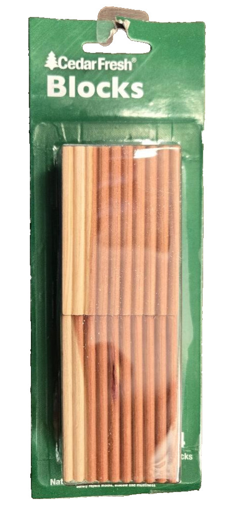 Cedar Fresh Cedar Wood 2.75″ x 2.0″ x .5″ thick. Package of 4 blocks #HH30203