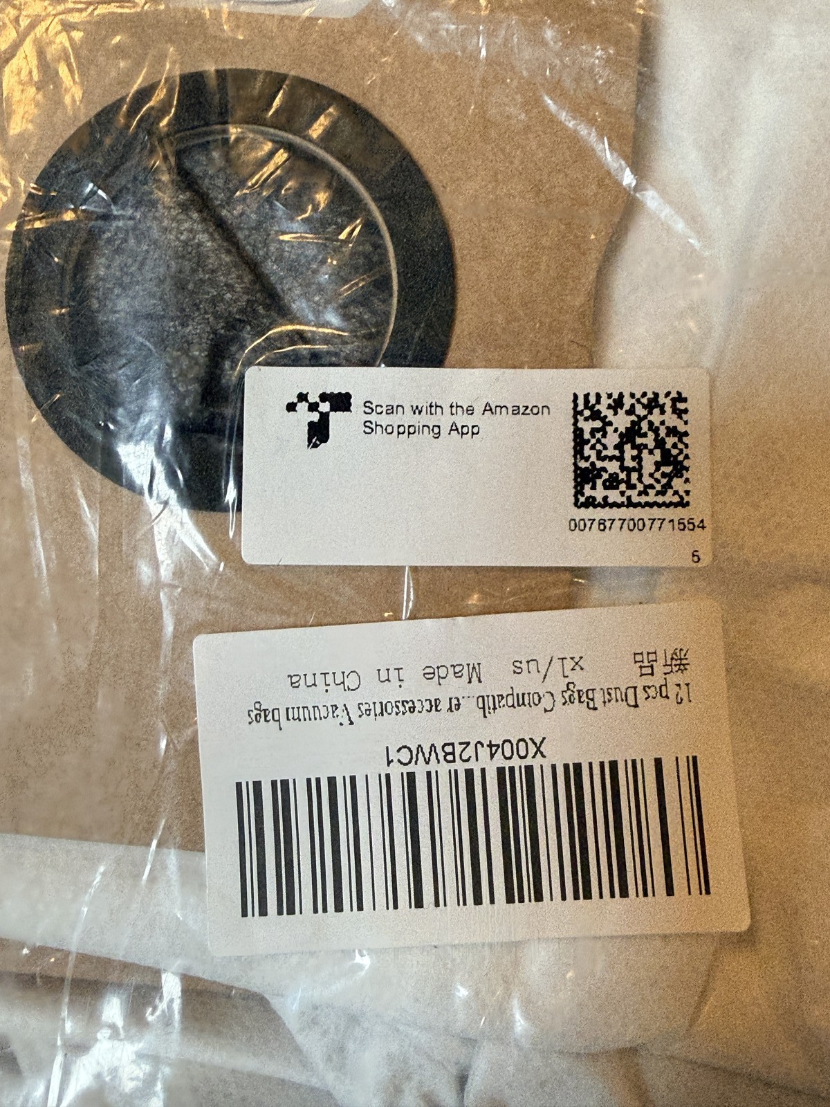 12 Pack Compatible Vacuum Cleaner Dust Bags Replacement Made in China