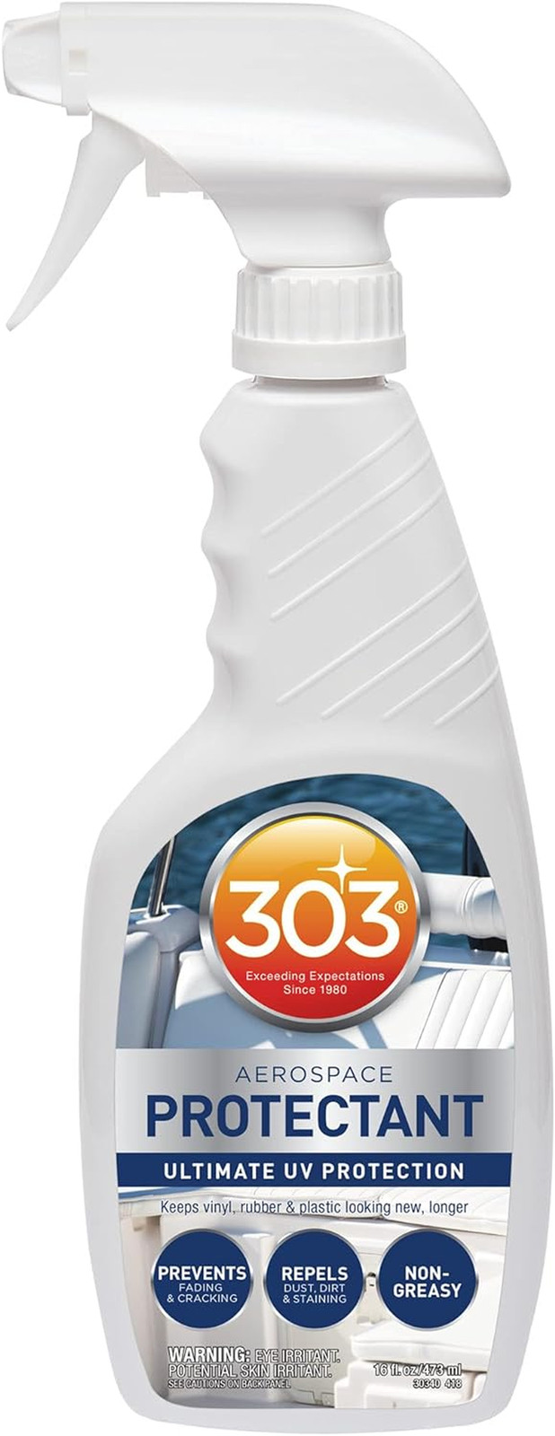 303 Marine Aerospace Protectant – UV Protection – Repels Dust, Dirt, & Staining