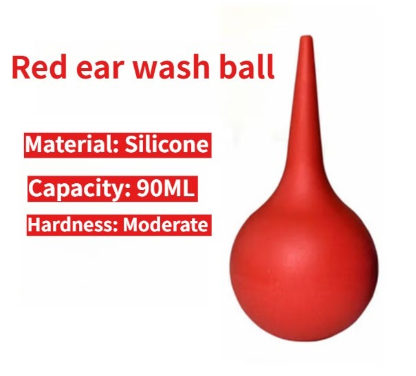 90ml powerful silicone blow-up ear cleaning bulb laboratory tool