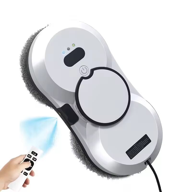 PuRuiKai Window Cleaning Robot | Ultra-Thin Vacuum Cleaner w/ Remote Control