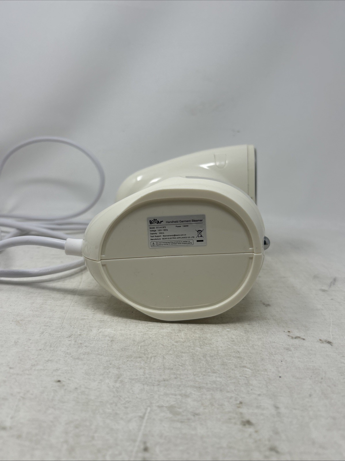 Bear Steamer for Clothes Garments Handheld 1300W Fast Heat-up