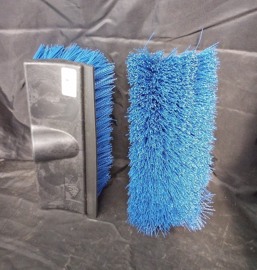 (2) Flo-Pac 10″ Dual Surface Scrub Brushes with Squeegee
