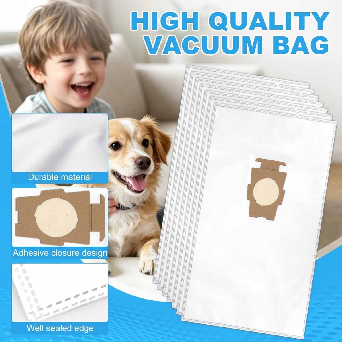 For Kirby Vacuum Cleaner Bags 6×204811 204814 Sentria Avalir Ultimate G Serie US