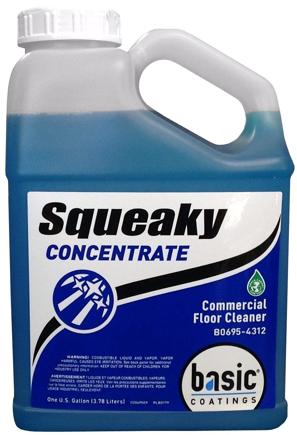Squeaky Concentrate Commercial/Residential Hardwood Floor Cleaner 1 Gallon