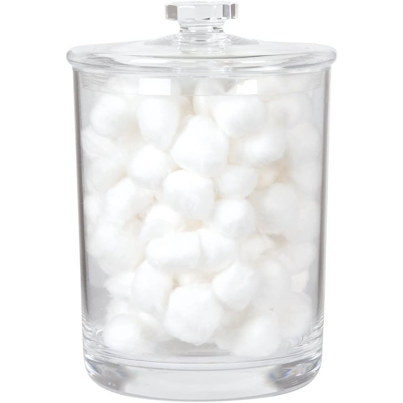 Acrylic Storage Jar Shatterproof Dustproof Large Capacity Ideal Home Office New