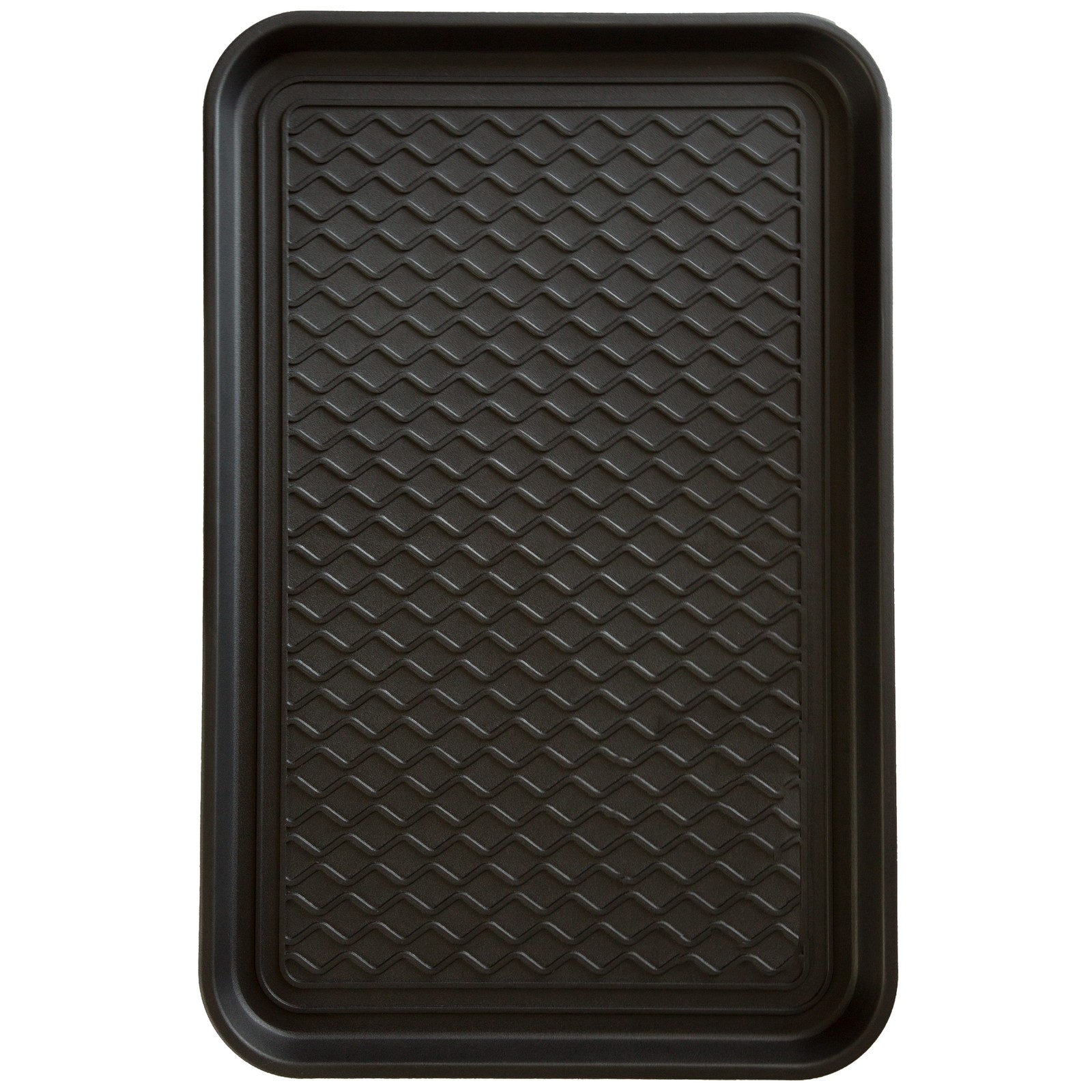 Boot Tray 15″ x 24″ All-Weather Indoor Outdoor Weather-Resistant Rubber Shoe Mat