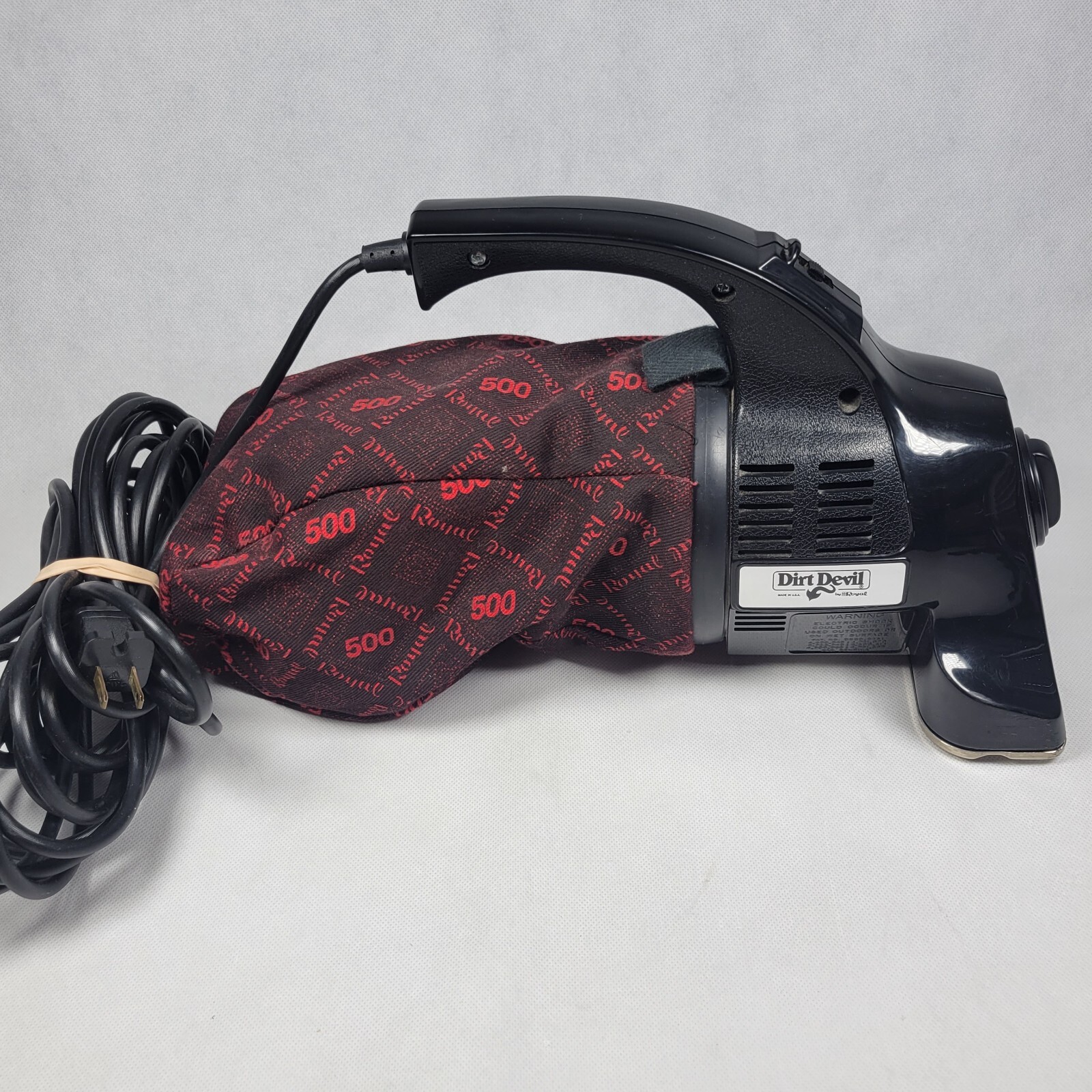 Dirt Devil Royal 500 Handheld Vacuum Cleaner Vac 120 Hz. 60 Powerful Bagless