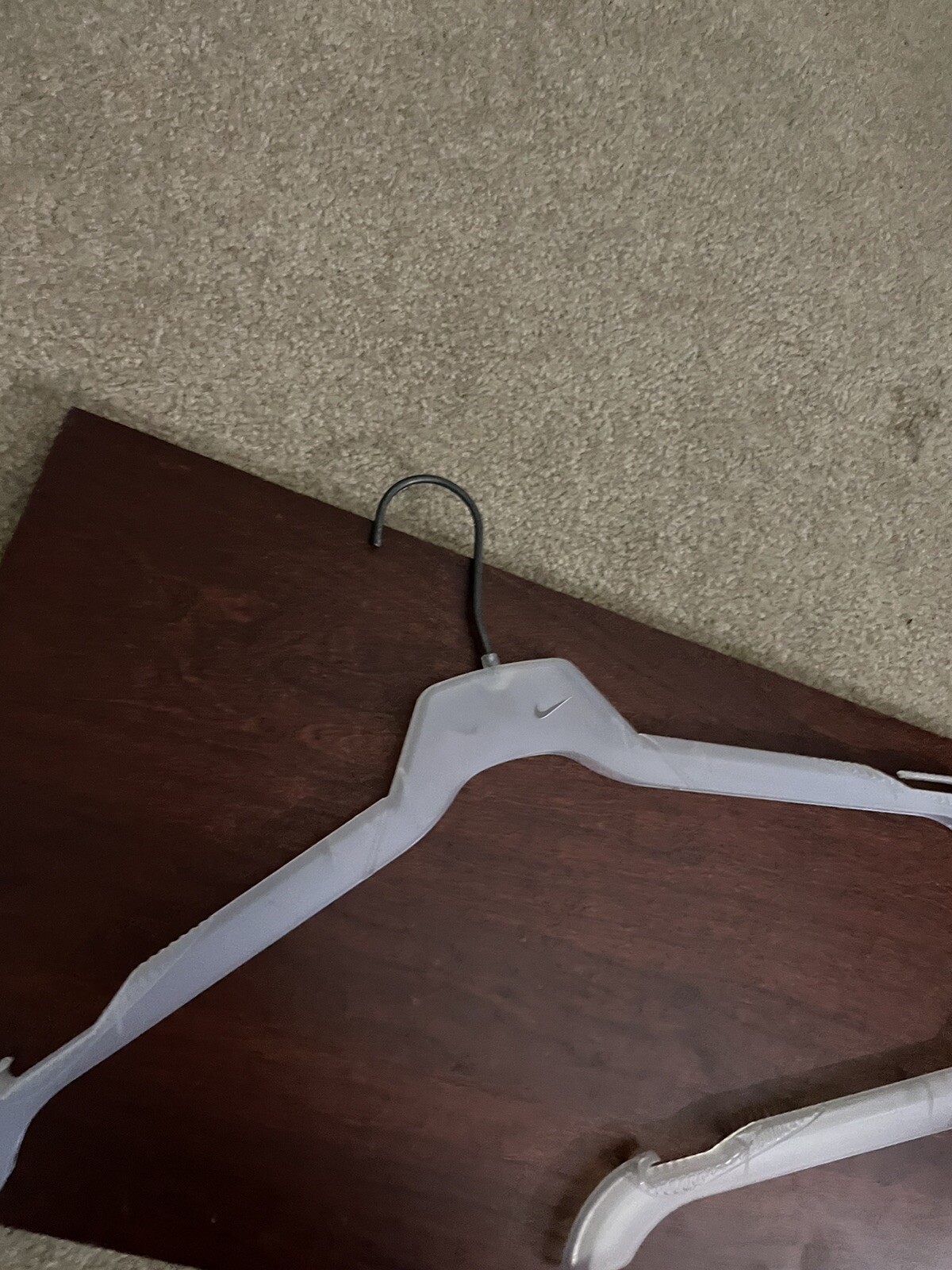 Nike Logo Branded Clothing Hangers Vintage From Retail Store – 3 Pack