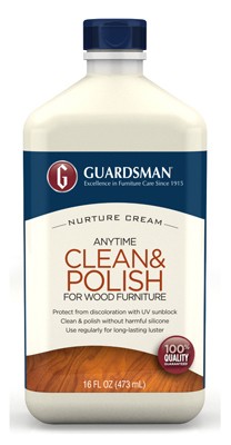 Clean & Polish Wood Furniture Cleaner, Cream, 16 oz. – 461500