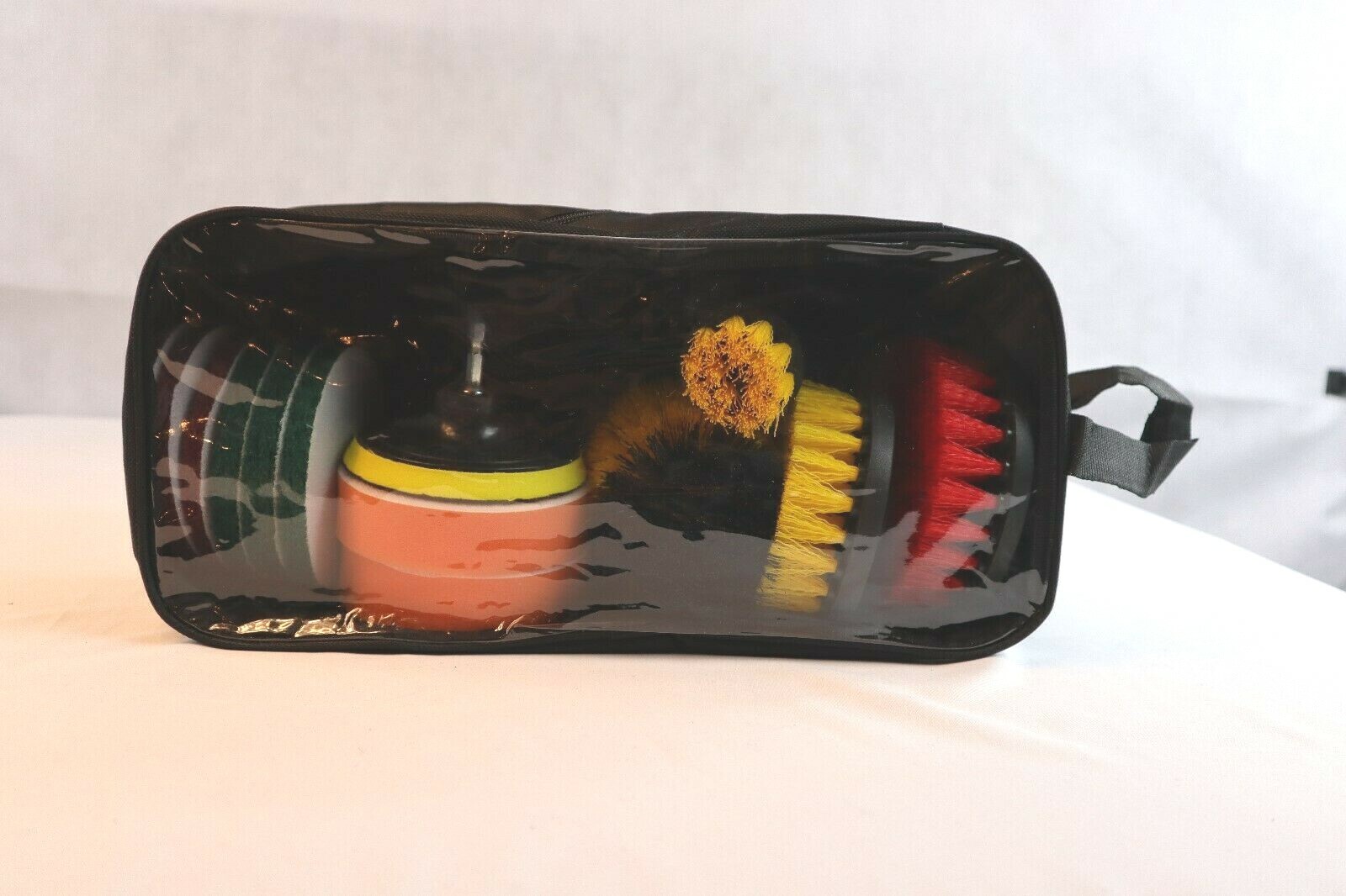 3 Piece Drill Brush Set + 11 Piece Drill Brush Attachment + Carry Bag SHIPS FREE