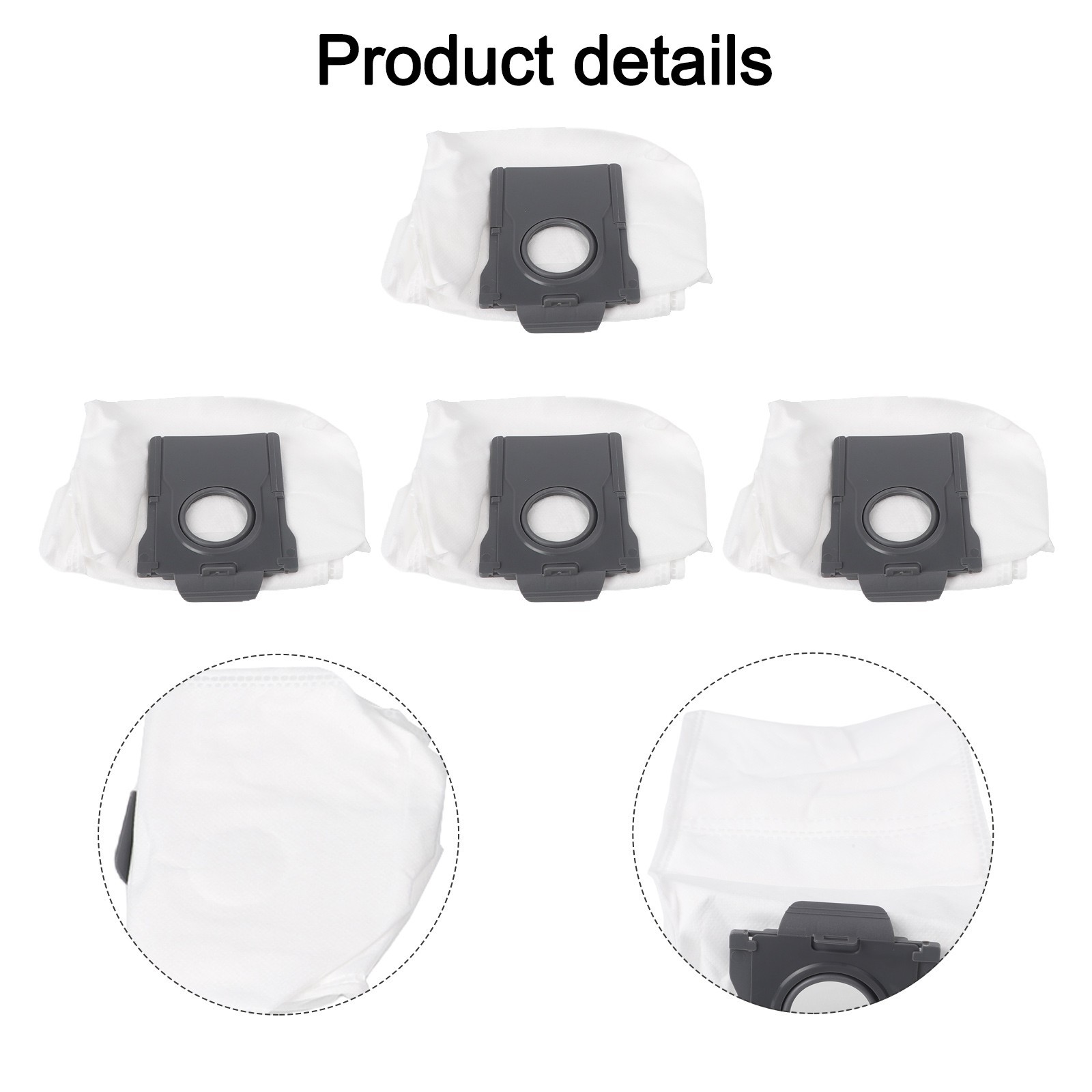 For Mova Z5 Z5 Pro Z50 Ultra Vacuum Bags with Advanced Filtration System