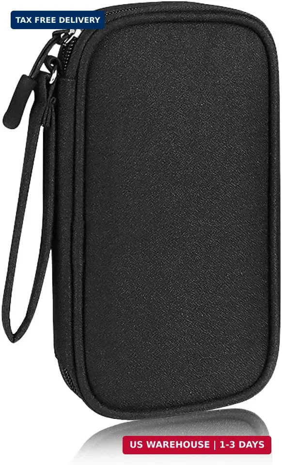 Electronics Organizer Bag Cable Pouch Charger Case Travel Storage USB SD