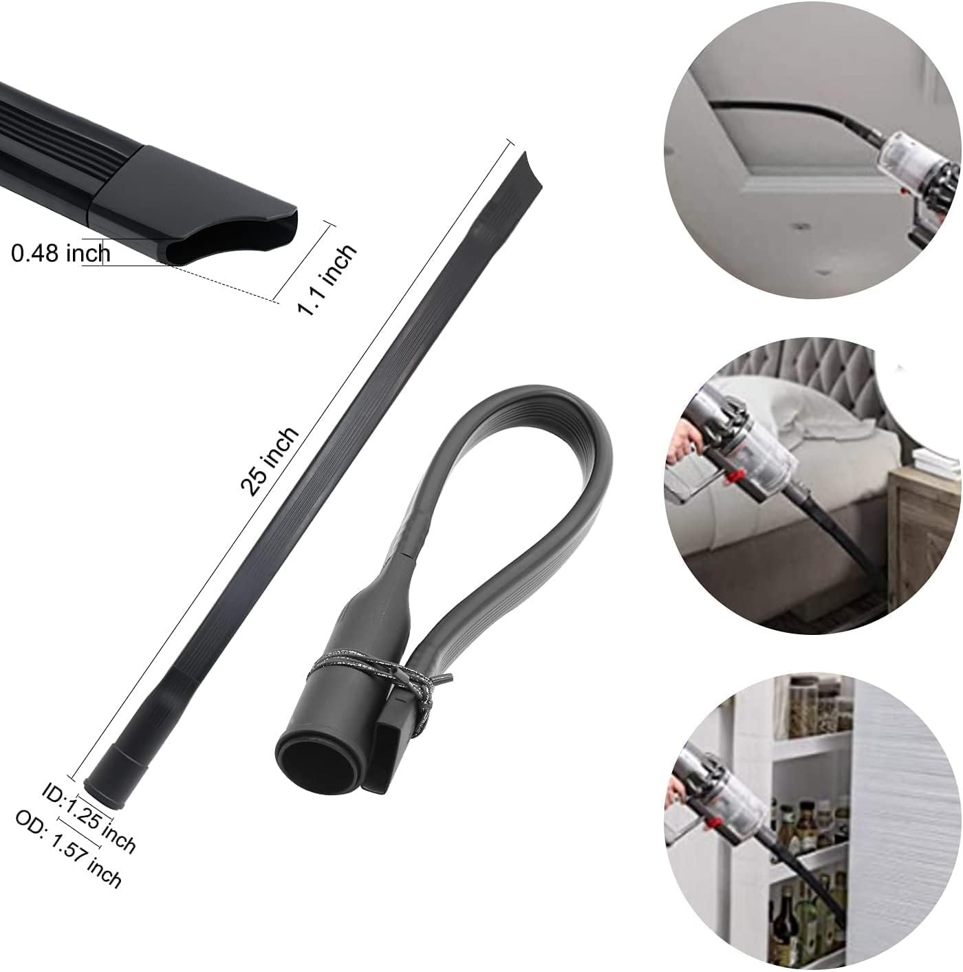 9Pc Universal Vacuum Cleaner Attachments Shop Vac Cleaning Kit for Household New