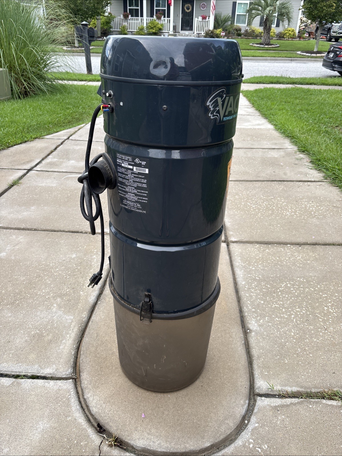 Vacuflo 466Q True Cyclonic Central Vacuum Power Unit