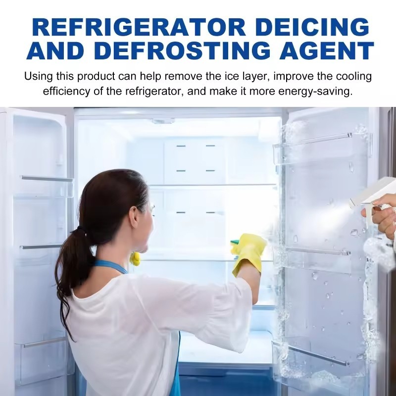 Freezer Defroster Spray 120ml De-Icer Fast Melt Refrigerator Car Windshield Lock