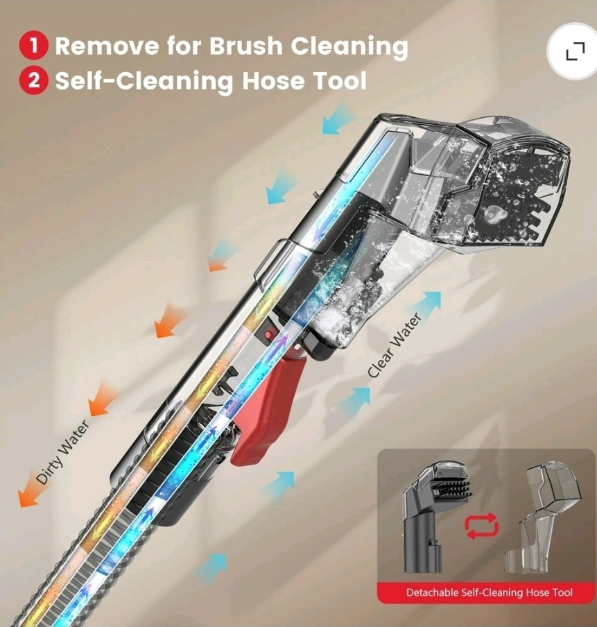 Portable Deep Spot Cleaner Machine for Sofa, Couch, Rug and Carpet