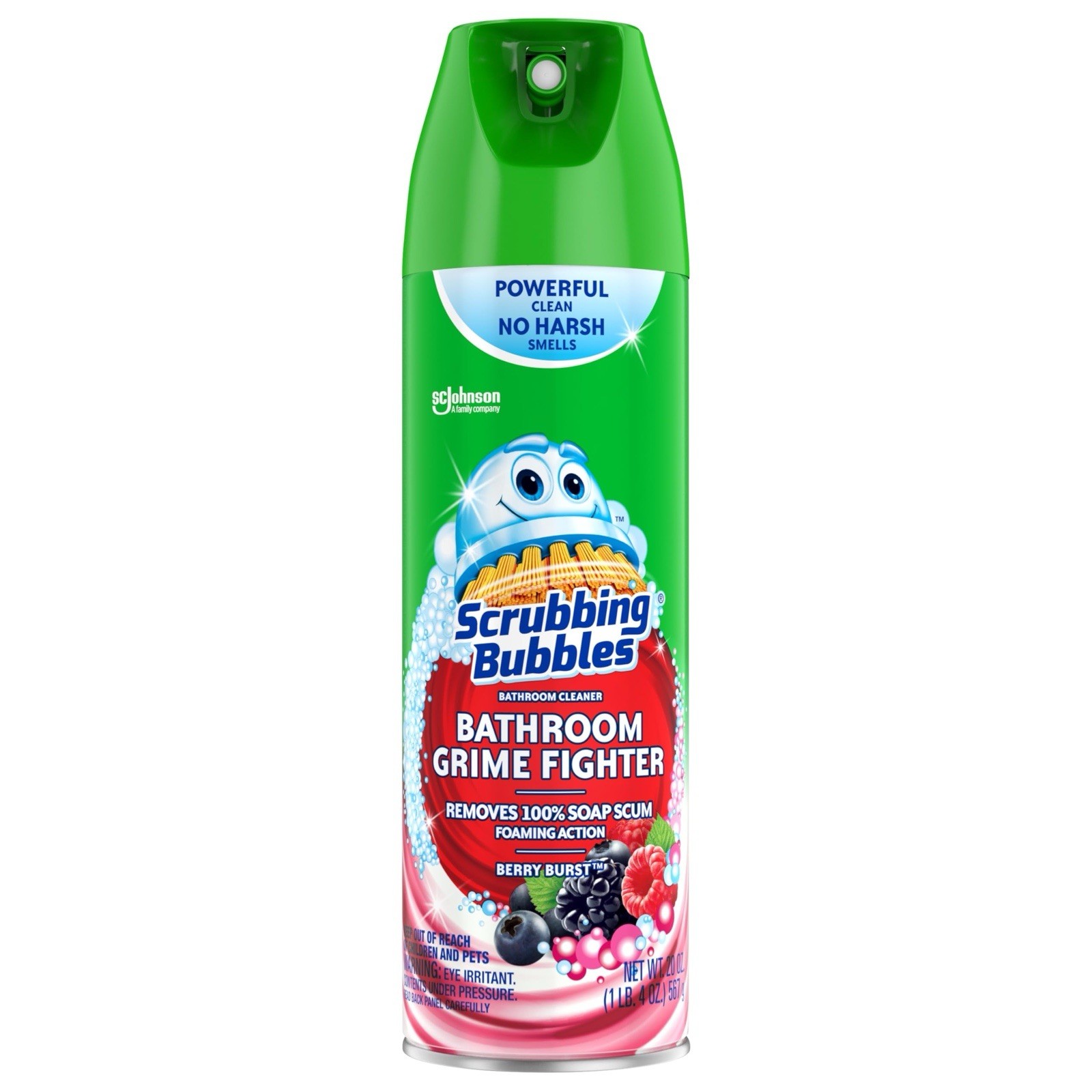 Scrubbing Bubbles 🫧 Bathroom and Shower Cleaner, Berry 🍓🫐 20oz