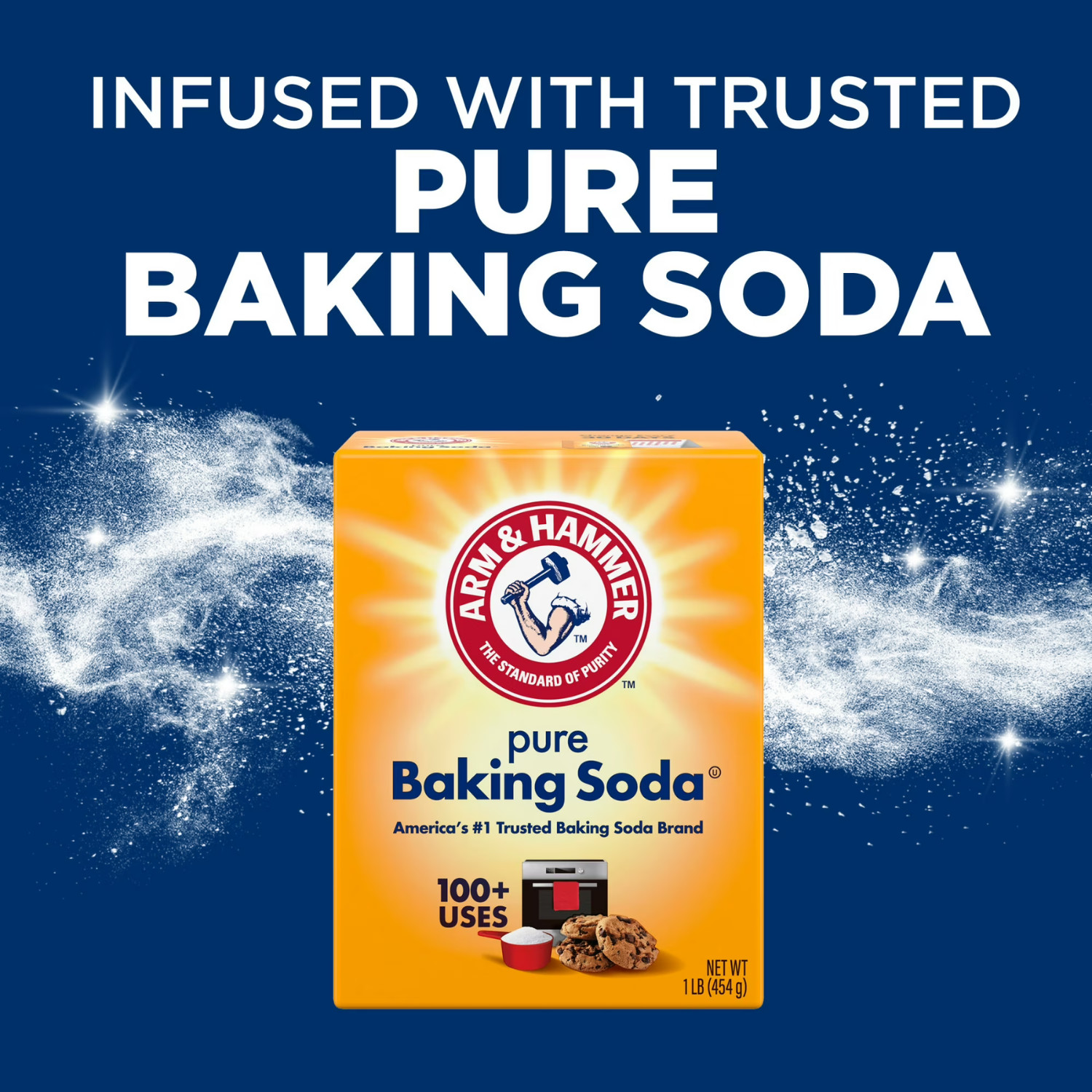 ARM & HAMMER Free & Clear Sensitive Skin Detergent 105oz 105 Loads, 4 Pack