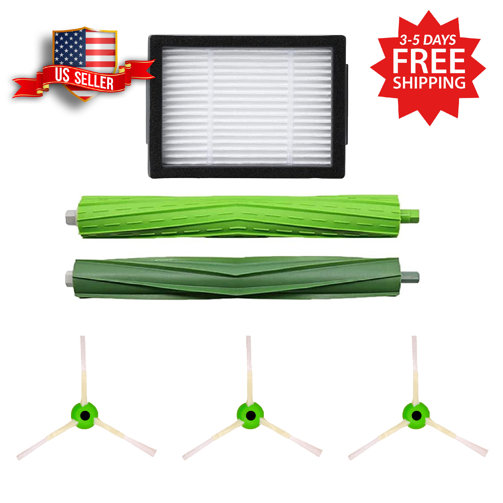fit for iRobot Roomba Replacement Parts -E,I & J Series Replenishment Kit