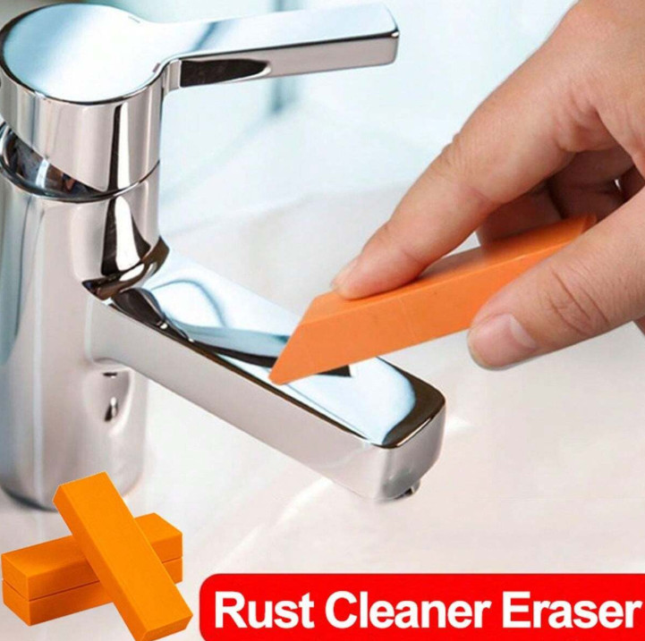 1 pc Bathroom & Kitchen Scale Eraser – Rust Removal Rubber Cleaning Tool