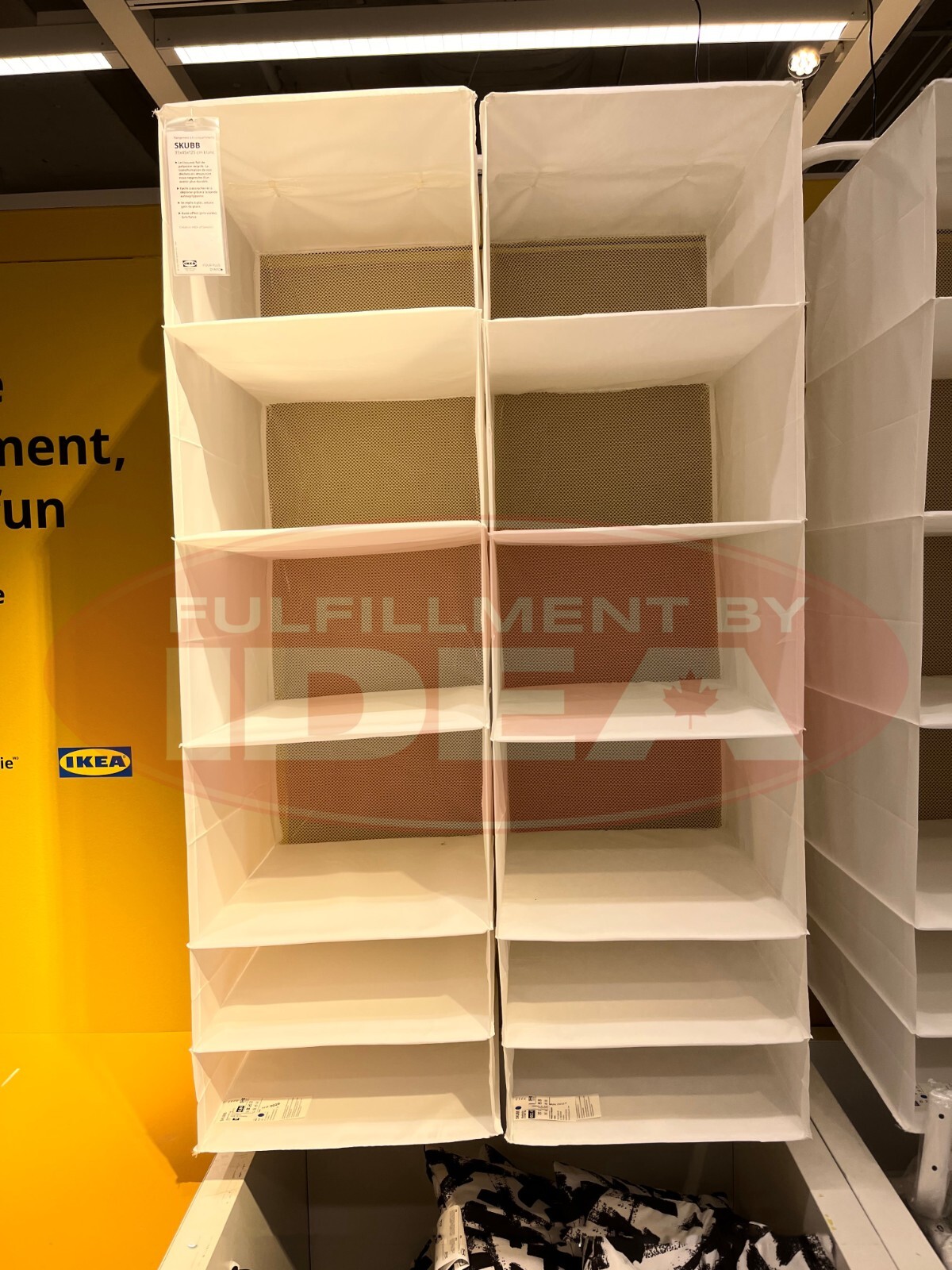 New IKEA SKUBB 6 Compartments 35x45x125 cm (13 ¾x17 ¾x49 ¼ “) 002.458.80